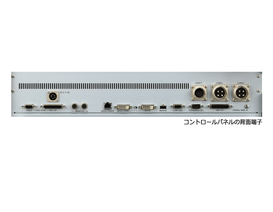 AV-HS7300コントロールパネル背面端子
