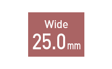 広角25 mmレンズ