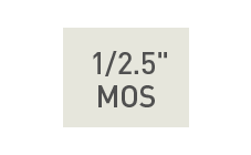 1/2.5型高感度MOSセンサー