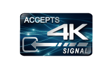 非圧縮４K信号入力に対応