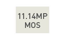 1114万画素 MOSセンサー