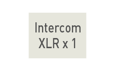INTERCOM XLR ×1