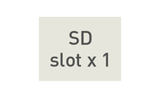 SDメモリーカードスロット